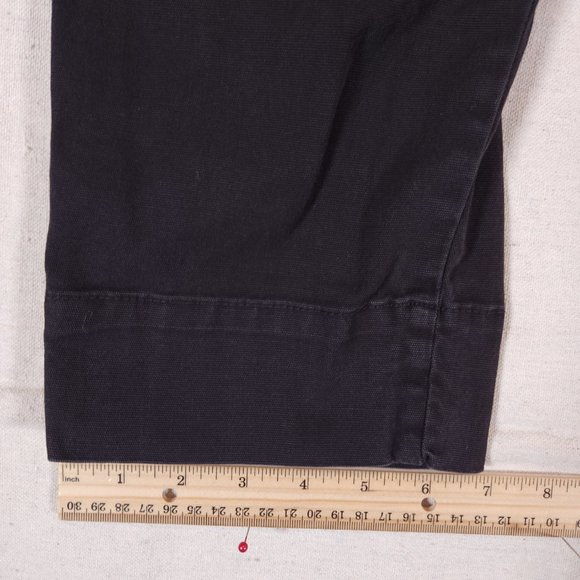 Anthropologie Black Pants with Pink Trim - Picture 8 of 16